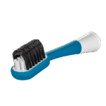 edel+white Aufsätze für elektrische Zahnbürste. Ultrasoft, Clean Curl Airbag Sonic Brush Heads – Die Zahnreinigungs-Revolution für 300% mehr Putzleistung . Detailaufnahme Aufsatz.