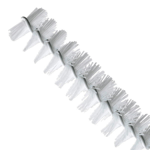 edel+white EasyFlex XS Interdental Brush 0.42mm 6pcs in PP box, white – Für die optimale Reinigung von engen Zahnzwischenräumen. Detailaufnahme Bürstenkopf
