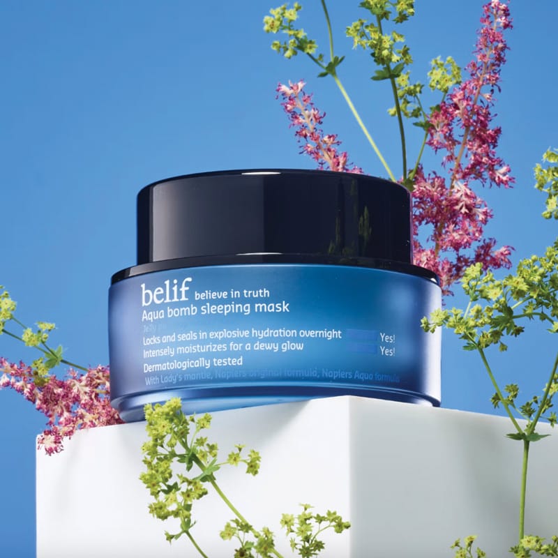 belif aqua bomb maks imagebild ingredients