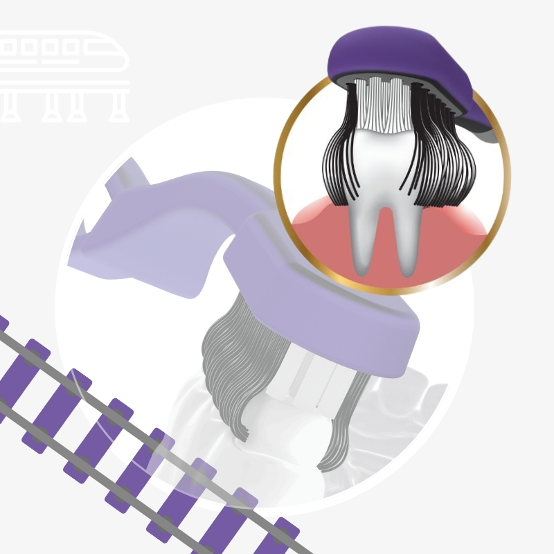 edel+white Clean Curl 3D toothbrush