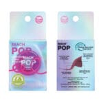 REACH POP fil dentaire cannelle - fil dentaire végétal, ciré, 384 microfils & emballage durable, 50m. Illustration de l'emballage. 